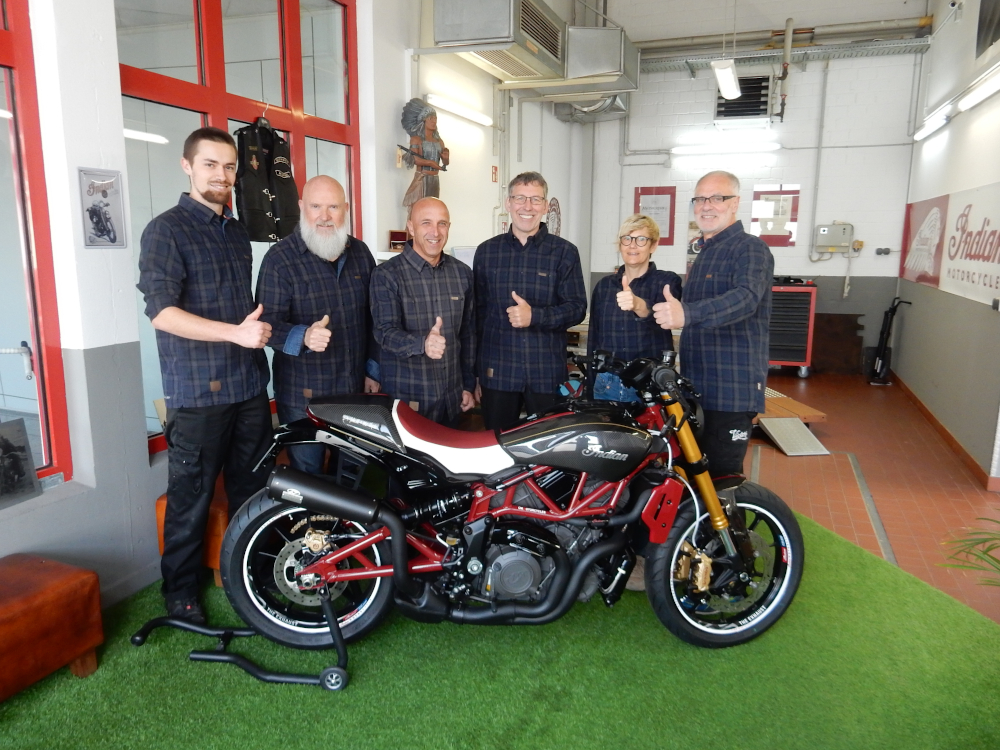 Das Team von CM.MOTORCYCLES in Bergheim bei Köln und Düsseldorf